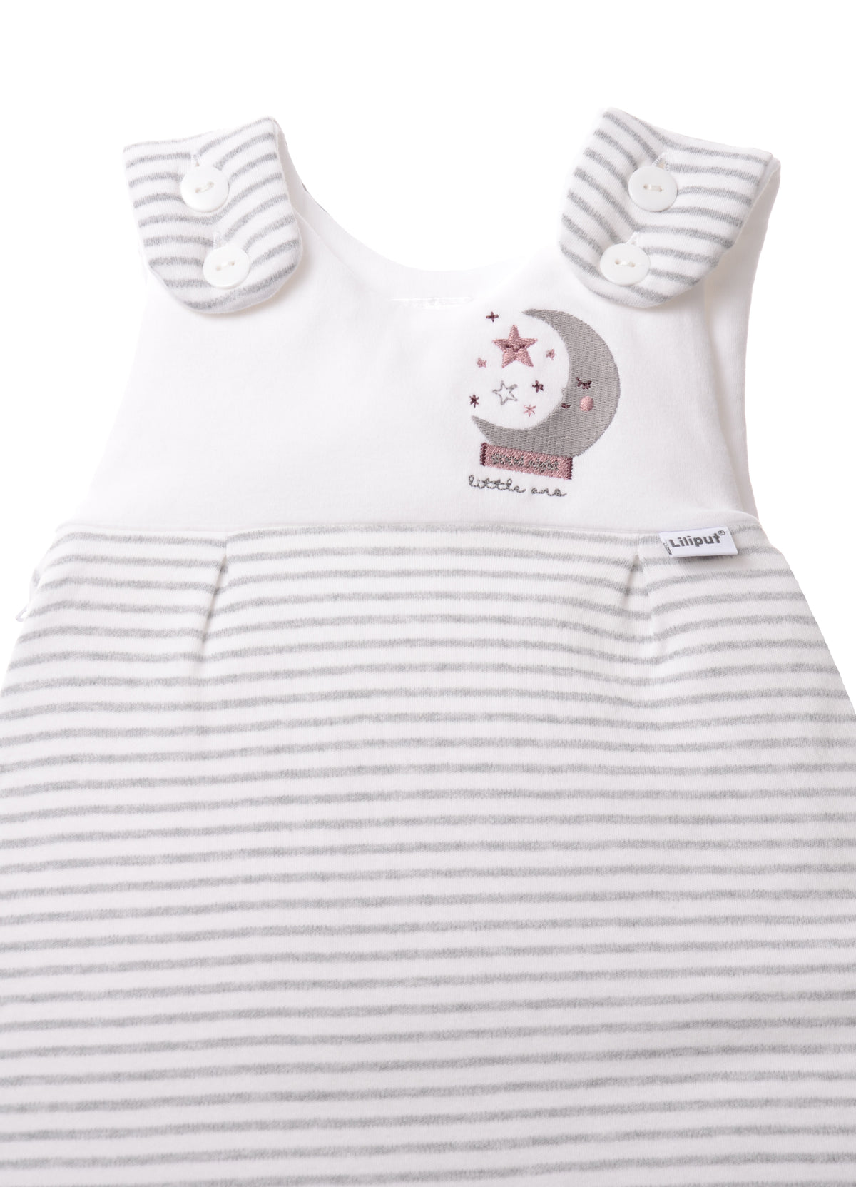 liliput schlafsack Grau-weiß gestreifter Babyschlafsack von Liliput – Liliput