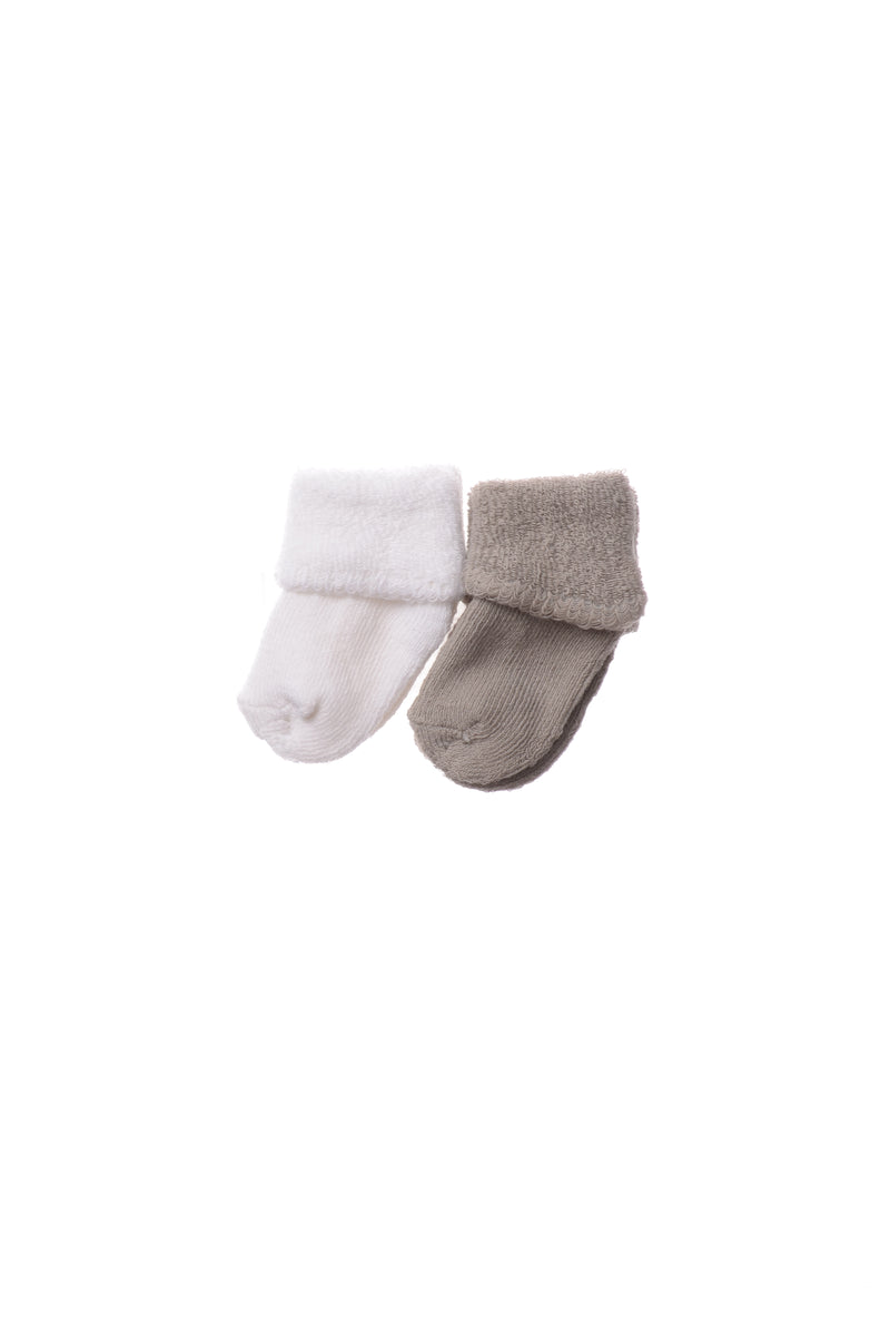 Rib-Strick-Set in grau, 5-teilig