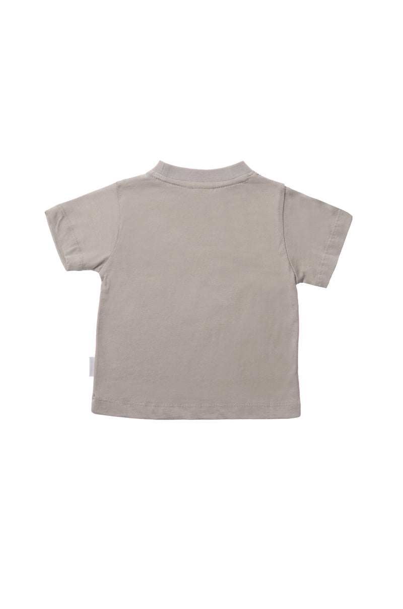 T-Shirt aus Bio-Baumwolle in khaki